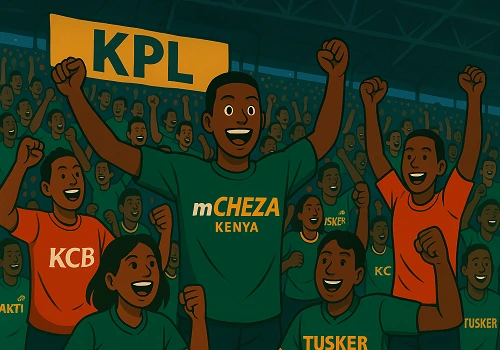 Kenya Premier League football betting atmosphere